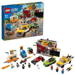 LEGO City Nitro Wheels Tuning Workshop Building Set - 60258