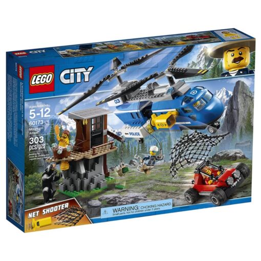LEGO City Mountain Arrest Building Kit (303 Pieces) - 60173