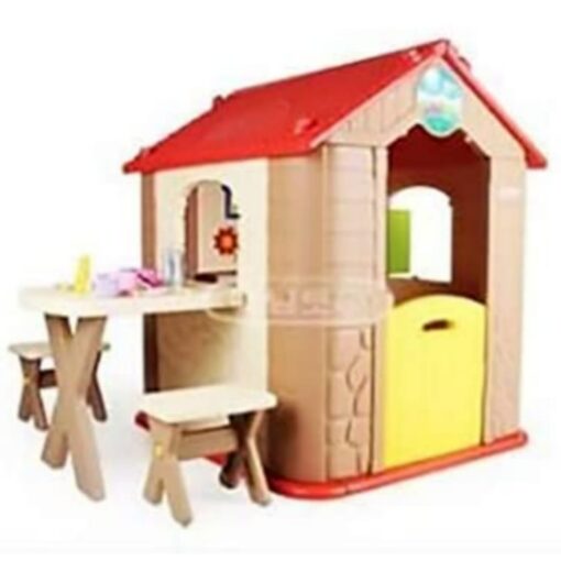 Kids Outdoor PlayHouse With Table & Chair - NH-705