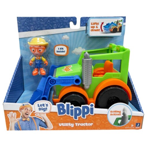 Blippi Feature Vehicle Utility Tractor - BLP0029