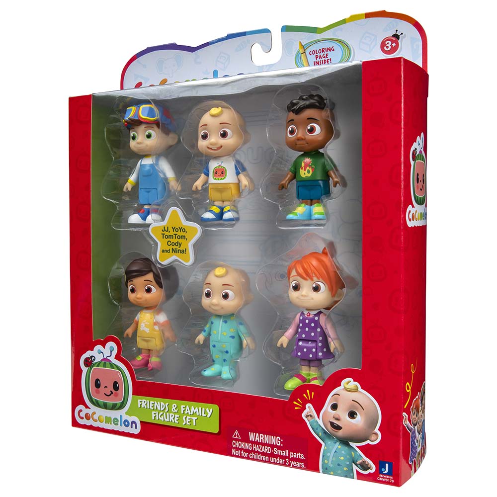 Cocomelon 8 Figure Pack - Toys At Foys
