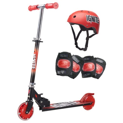 Ignite Flow Scooter 2 Wheel Combo Pack - IGN-COM-Red