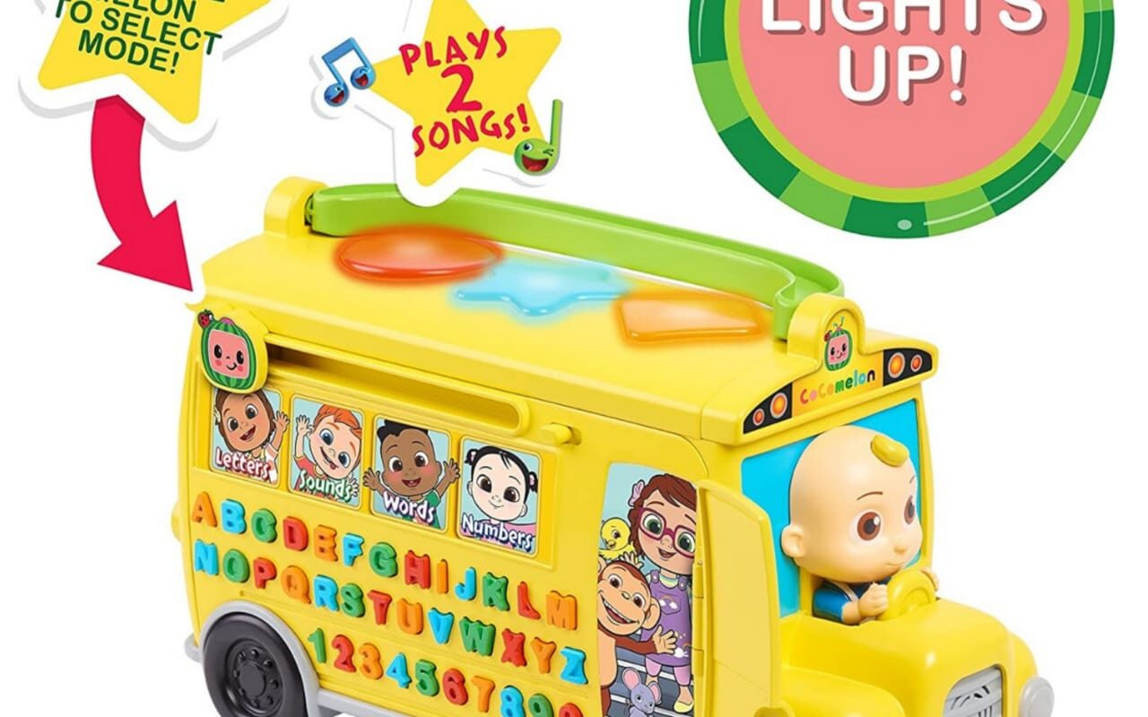CoComelon Musical Learning Bus Number and Letter - Toys 4 You
