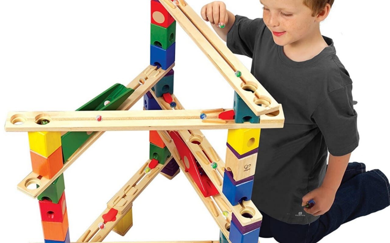 Hape Quadrilla Marble Runs Autobahn E6006 Toys 4 You