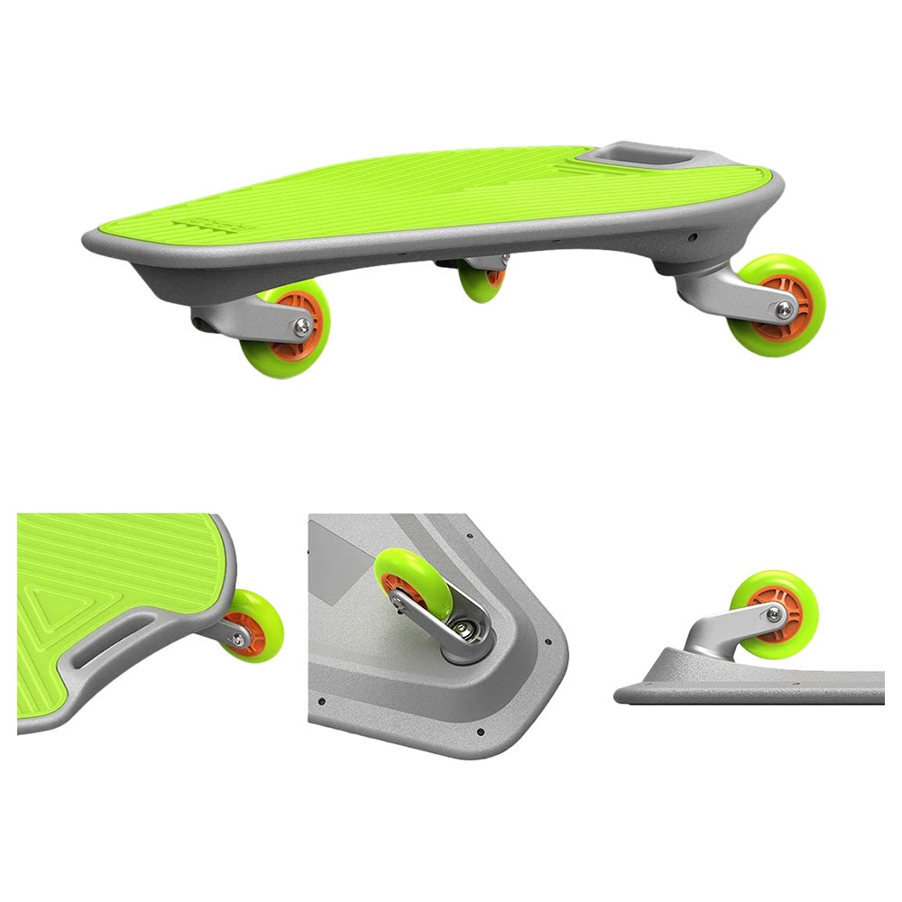 Idbabi Wiggleboard Skateboard Led Wheels - GM-T1101-Green - Toys 4You Store
