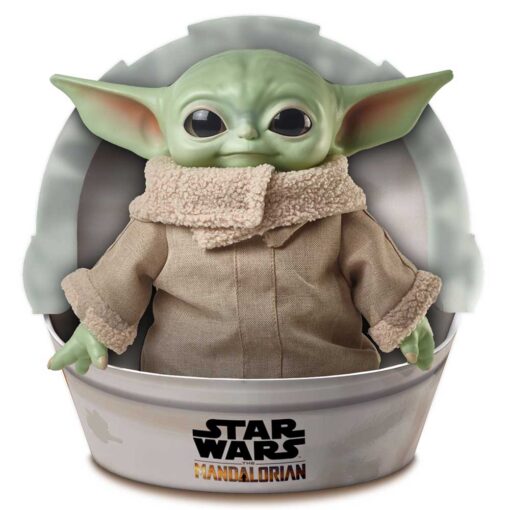 Mattel - Roulette Star Wars Child Plush Toy 11" Small Yoda - GWD85