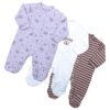 Baby Sleepsuit Rompar Hanger Set Pack of 3 - TA136H