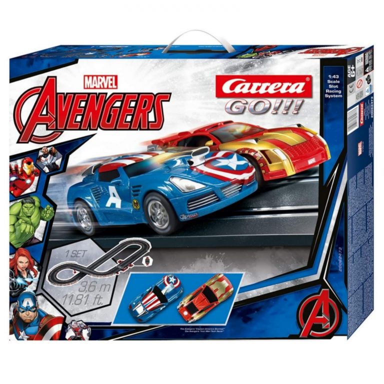 Carrera - Go Avengers Marvel Captain America Against Iron Man - 62192
