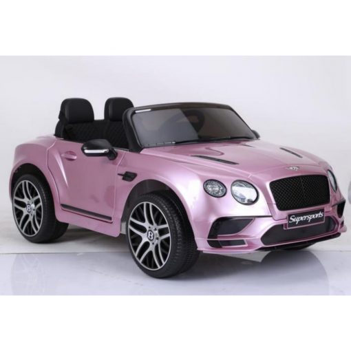 Kids 12V Bentley Continental Supersports Battery Operated Ride On Car - LB1155DX-Pink