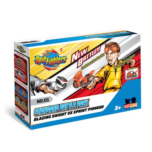 Blazing Knight Vs Sprint Pioneer Spin Fighters Battle Pack - 499820-AL
