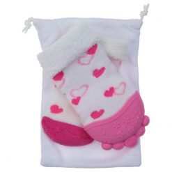 Nuby - Teething Socks - NV0601002-Pink