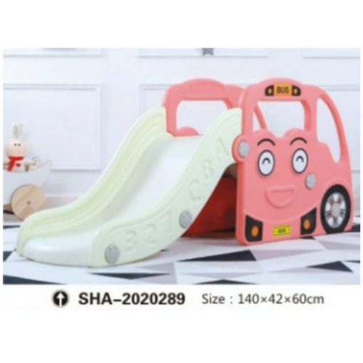 Toddler Grow Up Plastic Bus Slide Indoor Or Outdoor - SHA-2020289