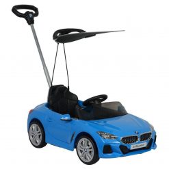 BMW Push Car With Handle Blue - NI-3673C