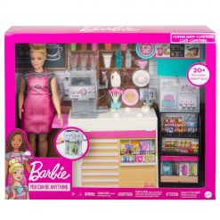 Barbie - Coffee Shop With Doll Playset - GMW03