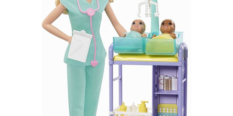 BARBIE Poupée Barbie pédiatre pas cher