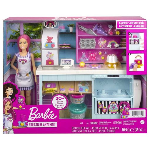 Barbie - Petite Doll Bakery Playset - HGB73