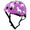 Hornit - Mini Child Helmet - Purple Unicorn - UNS820-WE
