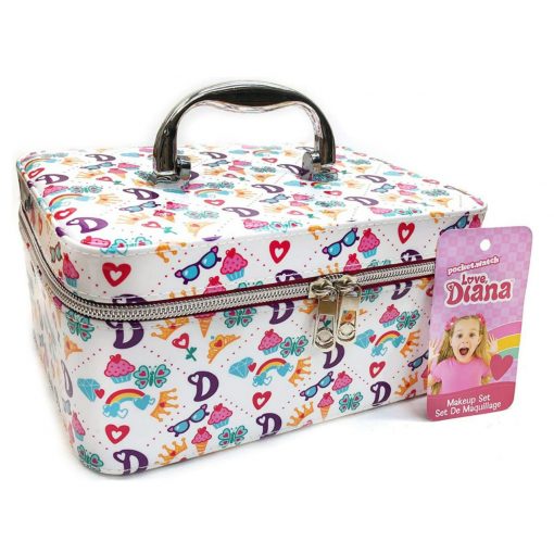 Love Diana - Deluxe Train Set-Make Up Toy in Zip-Up Carry Case for Girls - 918494-FG