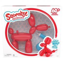 Squeakee - Balloonies Dog Large Interactive Toy - 12300-RT-Red