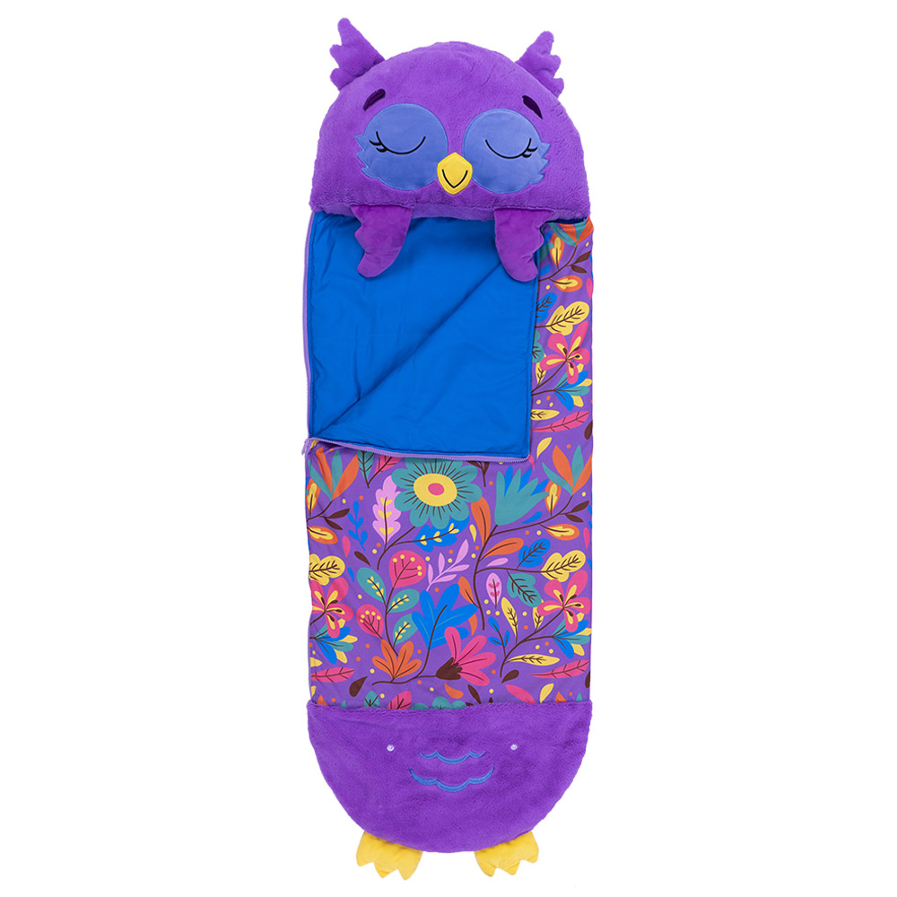 Happy Nappers - Chestnut The Purple Owl Sleep Sacks - 7149-AL