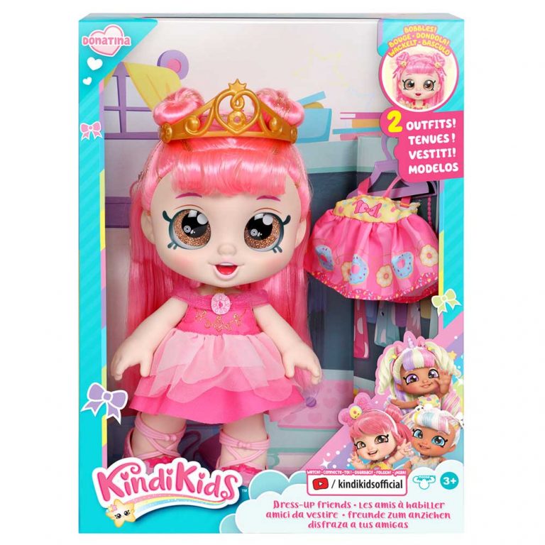 Kindi Kids - S3 Dress Up Doll Donatina Playset - 50065-TR