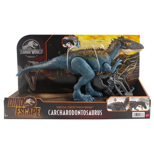 Mattel - JW Mega Destroyers Carcharodontosaurus Dinosaur Figure - GWD60