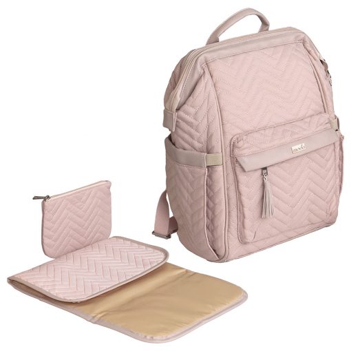 Moon - Elisa Diaper Backpack - Pink Color - MNNDBMT01