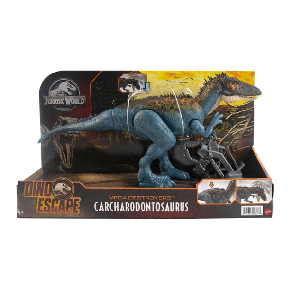 Mattel - JW Mega Destroyers Carcharodontosaurus Dinosaur