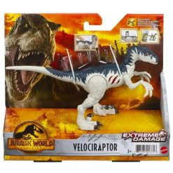 Mattel - Jurassic World Battle Damage Velociraptor - GWN13
