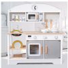 Kids Kitchen Set Pretend To Play Wooden - W10C573-FG