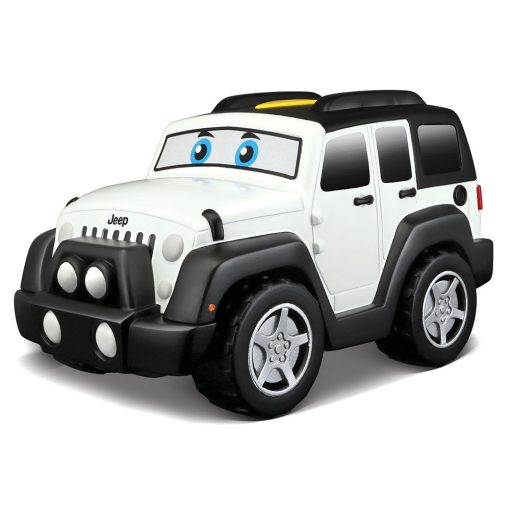 BB Junior - Jeep Touch & Go Jeep Wrangler - White - 81801-HI