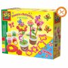 SES Creative - Set of 3 Flowers & Butterflies Scented Play Dough - 00433