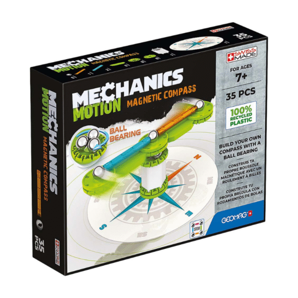 GEOMAG - Mechanics Motion Recycled Magnetic Compass