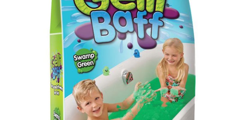 ZIMPLI - Gelli Baff Rouge, 1 Bain ou 6 utilisations, transforme magiquement l'eau en Une pâte épaisse et colorée, Jouets de Bain pour Enfants, Jouet