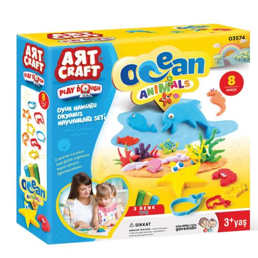 Didi - Play Dough Set - Ocean Animals - 150g - 03574