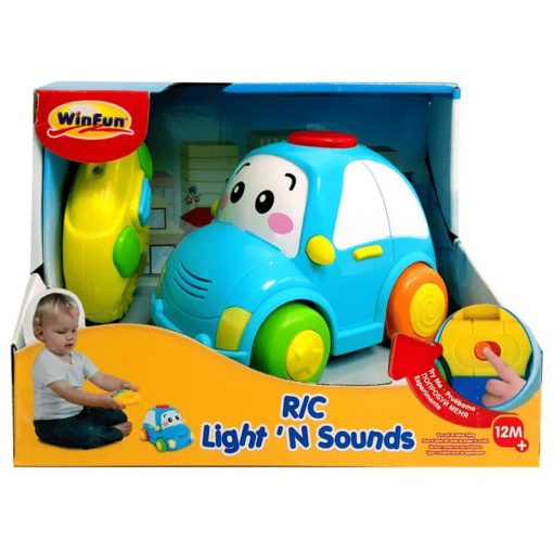 WinFun - R/C Light & Sounds Car - Blue