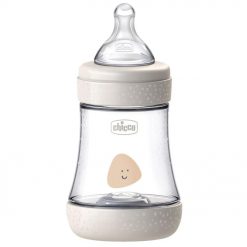 Chicco - Perfect 5 Feeding Bottle 150ml Slow Flow 0m+ Silicone - CH20211-30