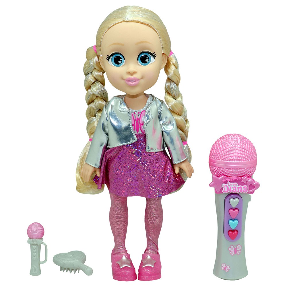 Love Diana Toy Microphone for Kids, Musical Toy for Girls with Built-i –  E-BUYZ