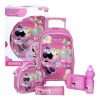 Minnie Mouse - 5 in 1 Attitude is All Trolley Backpack School Set - 18 inch - Pink