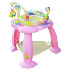 Hola - Baby Jumper Activity Chair W/Music for 6-36 M - Pink & Green - 696