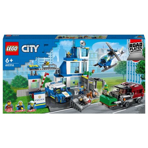Lego - City Police Station Building Kit - 668pcs