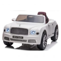 Bentely - Kids Rideon Car 12V - White - LB-1160EL