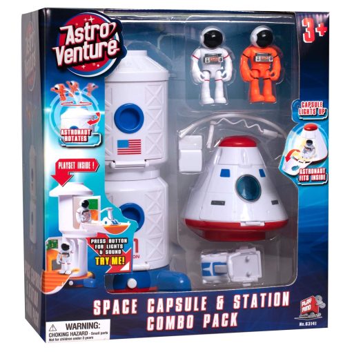 Astro Venture - Space Capsule & Station Combo Pack