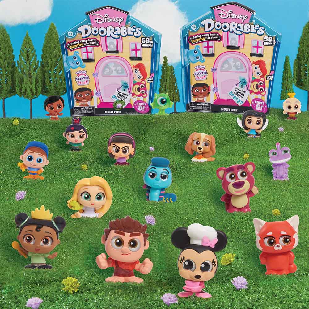  Doorables Disney Series 5 Mini peek - 4 Pack : Toys & Games