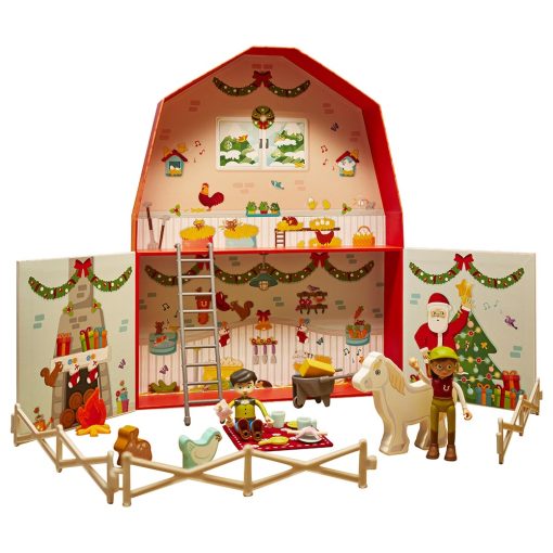 Hape - Christmas Barn Advent Calendar - E3410