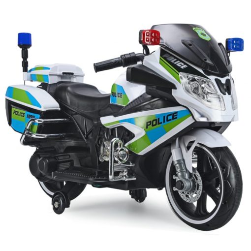 Kids Ride On - Car Police Bike 12V children Motorcycle Electric Mini Kids Car