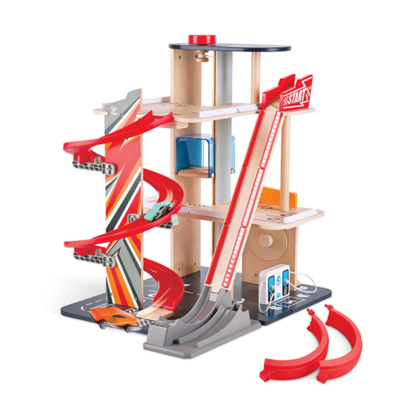 Hape - Gearhead Stunt Garage - E3019 - Image 2