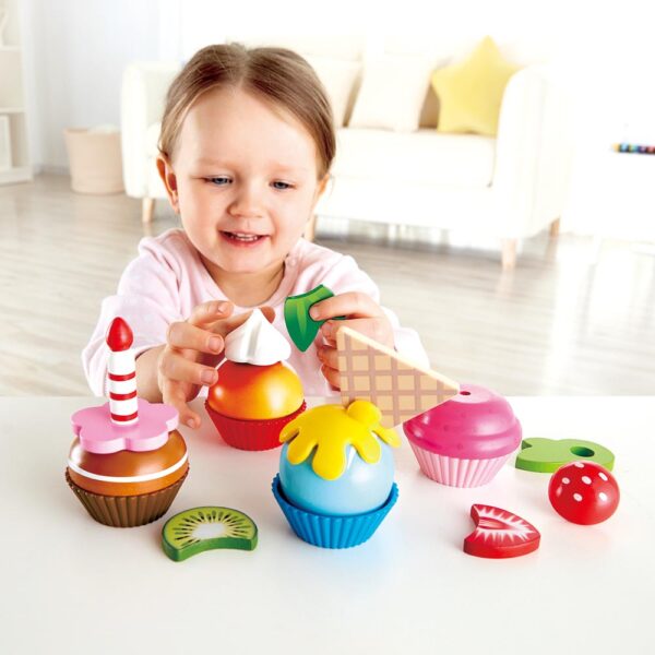 Hape - Cupcakes - White - Image 2