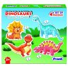Frank - Dinosaurs Pack of 4 Puzzles - 30pcs