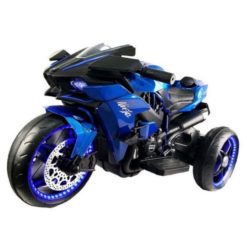 Kids Motorcycle Electric Ride On 4+ Years - DX-688-Blue